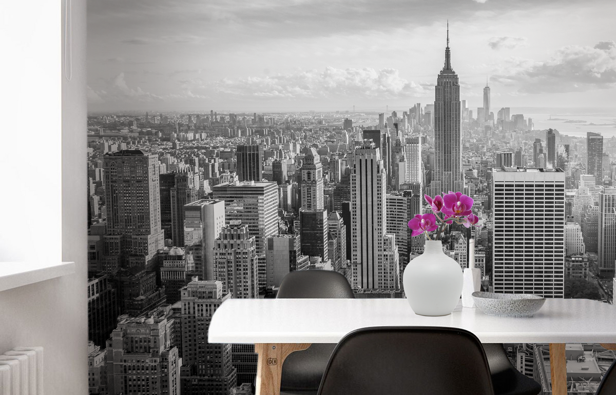 Transforming Your Space with Wallpaper Murals โ Simple Shapes