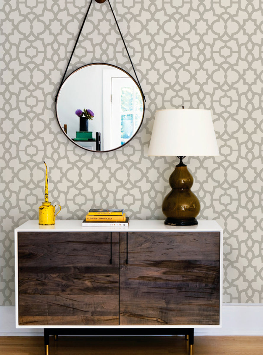 Trellis Wallpaper β Simple Shapes