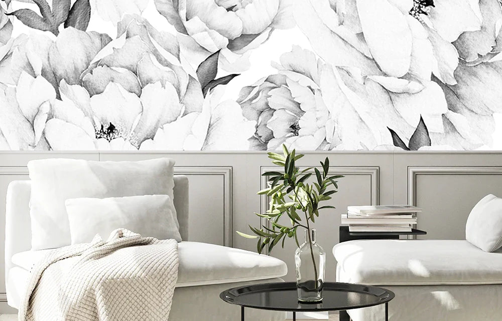 Creating a Relaxing Atmosphere with Peony Flower Wallpaper