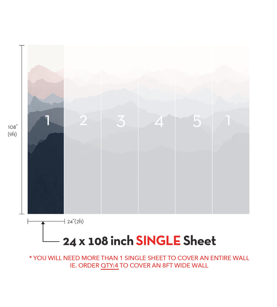 Majestic mountain landscape mural provides depth and grandeur for any room, perfect for modern nurseries, bedrooms, and living spaces. Features a scenic, repeating pattern that enhances small and large areas. Featured Collection, Top Sellers, Wall Murals, Peel and Stick Wallpaper, Nature Wallpaper, Kids and Baby Nursery Wallpaper, Nature Murals, Scenery Murals, Kids Murals, All Products, Wallpaper and Murals.