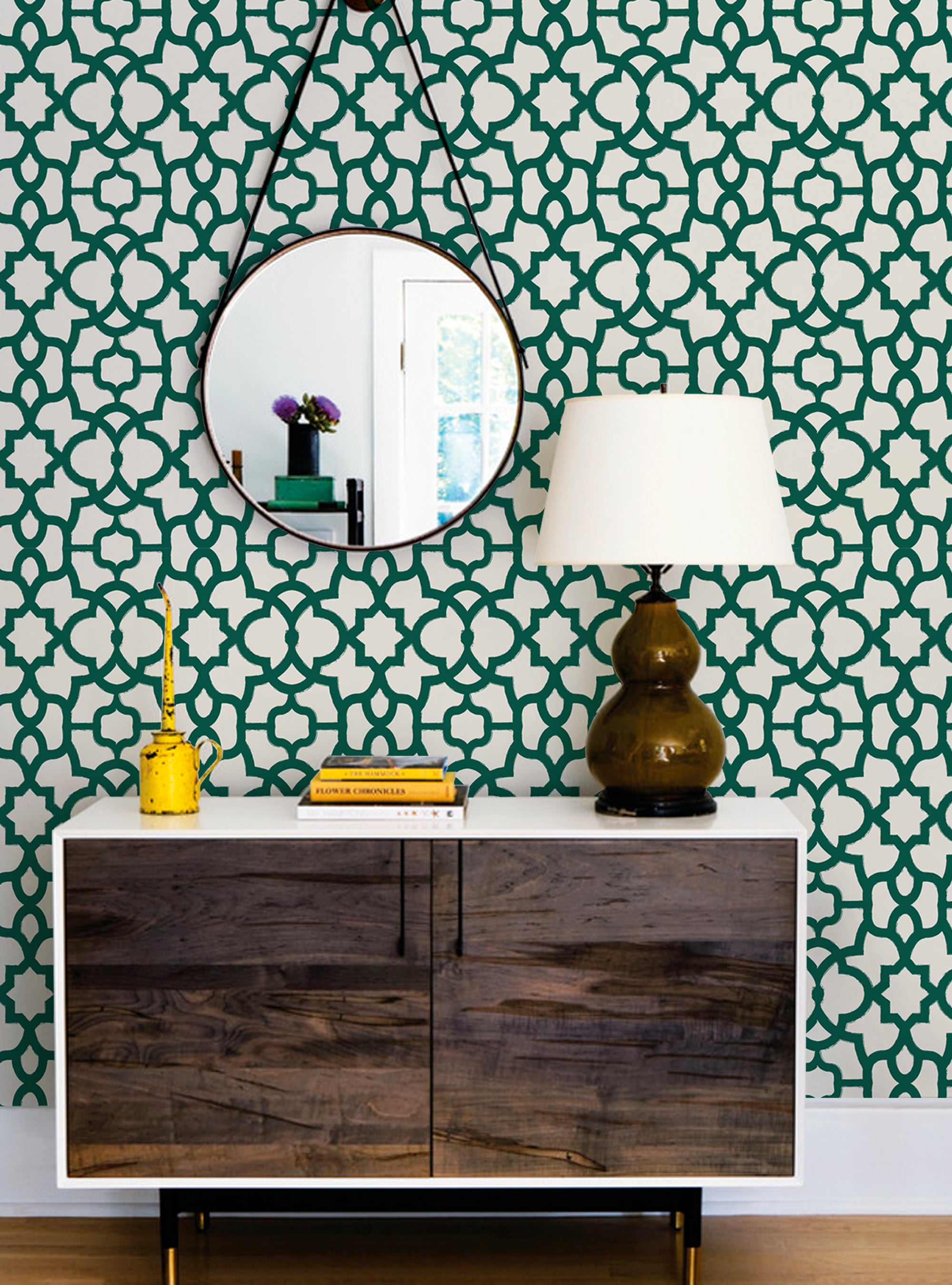 Trellis Wallpaper β Simple Shapes