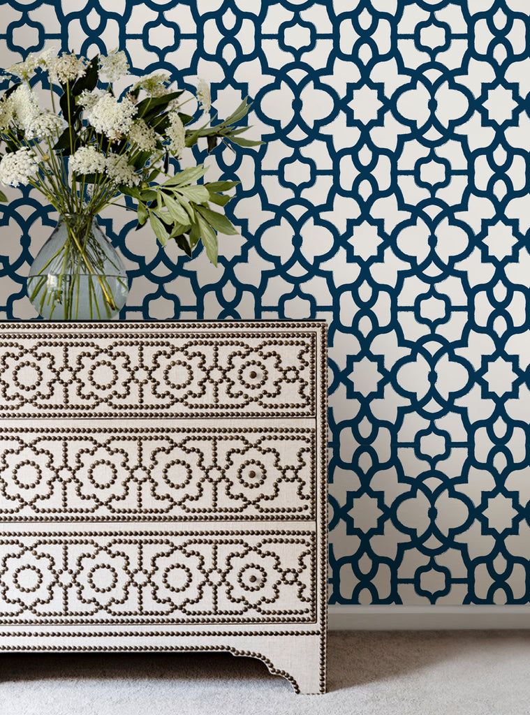 Trellis Wallpaper β Simple Shapes