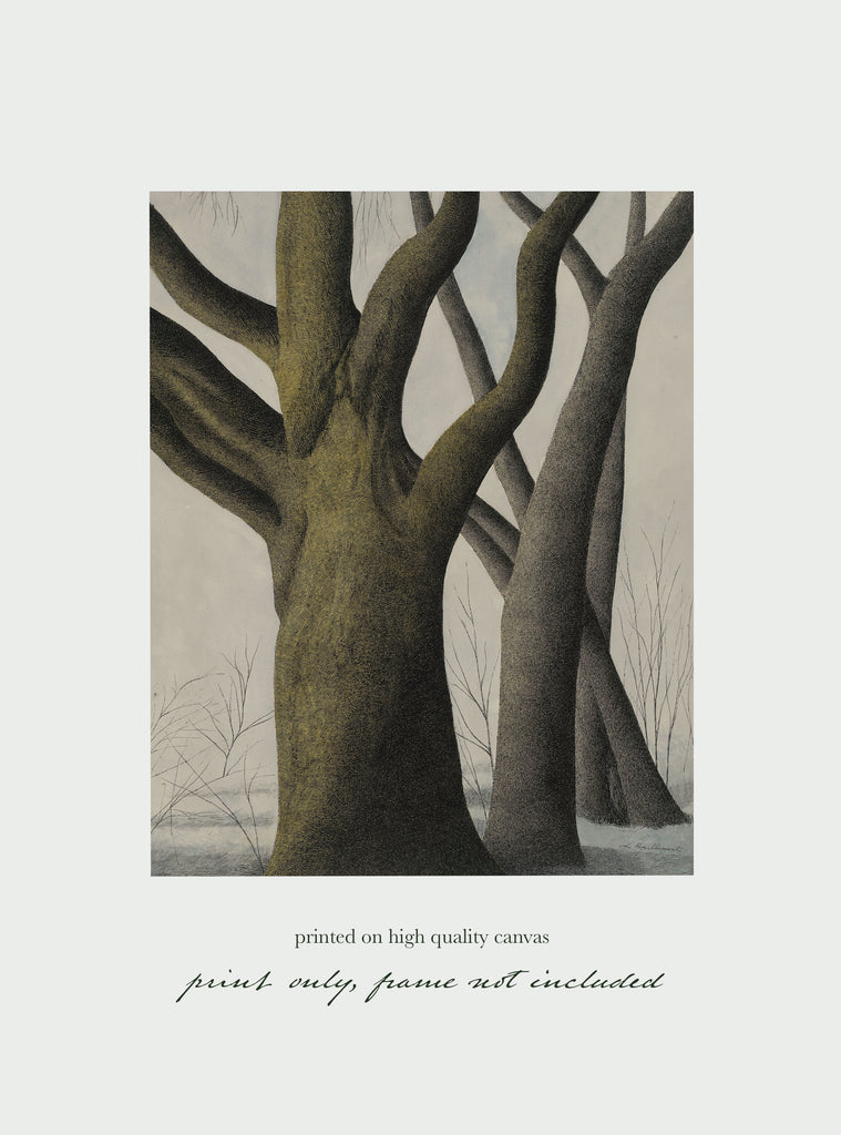 Large Tree Print Big Tree Art Print – Simple Shapes