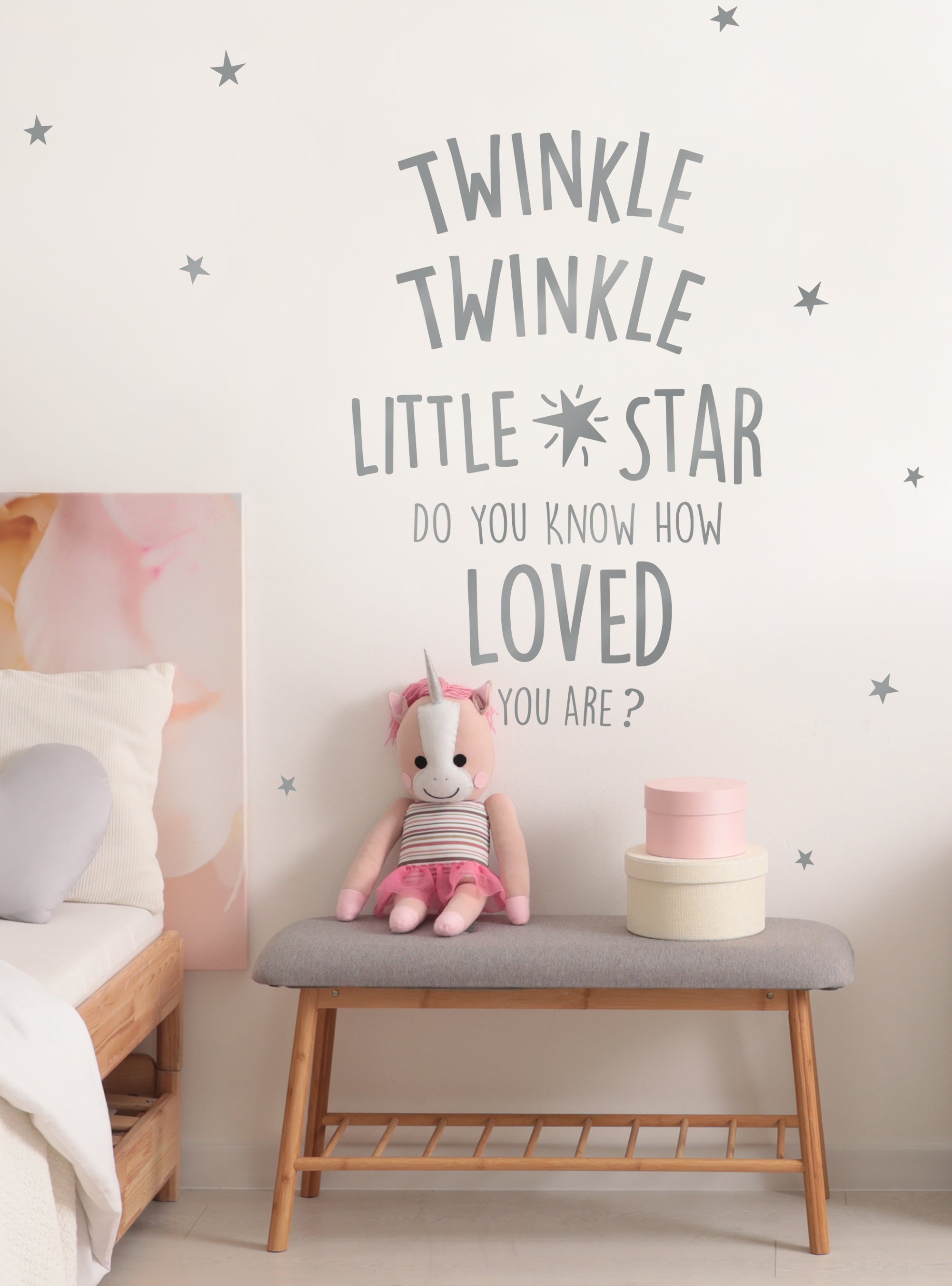 Twinkle Twinkle Little Star Vinyl Wall Art Sticker Decal Mural. Children's Bedroom, Playroom, Nursery. Home, Wall Decor. Nursery Rhyme Twinkle Twinkle Little Star Vinyl Wall Art Sticker Decal Mural. Children's Bedroom, Playroom, Nursery. Home, Wall Decor. Nursery Rhyme