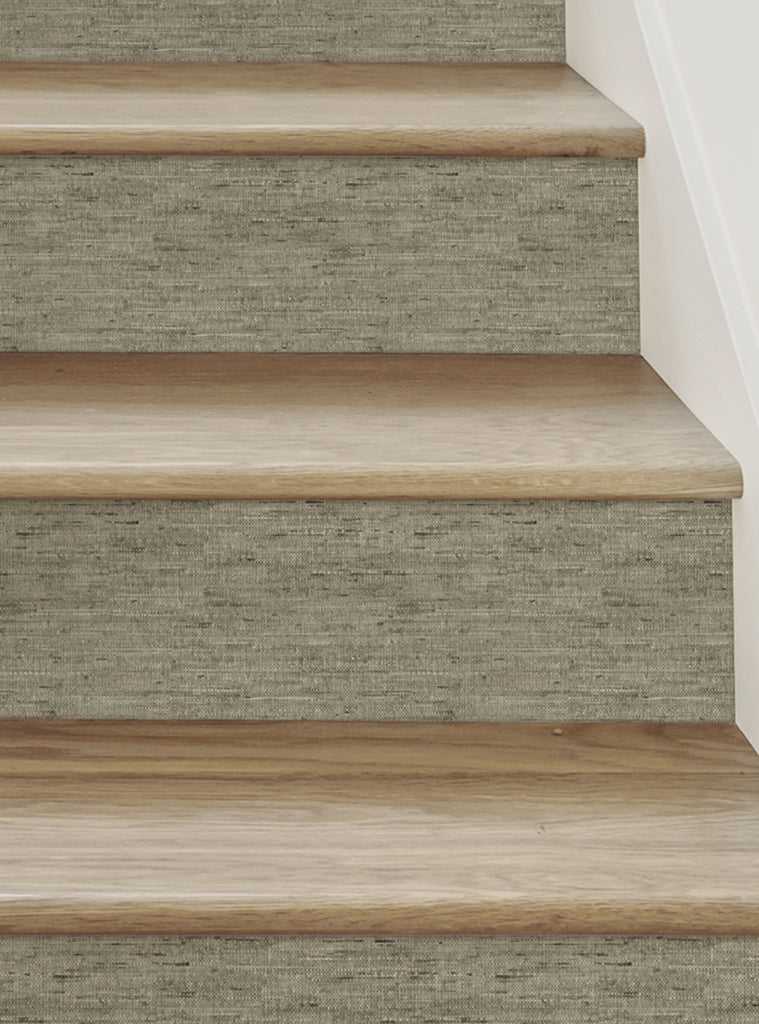 Statement Stair Riser Canvas Look Peel and Stick Stair Riser Strips – Simple Shapes