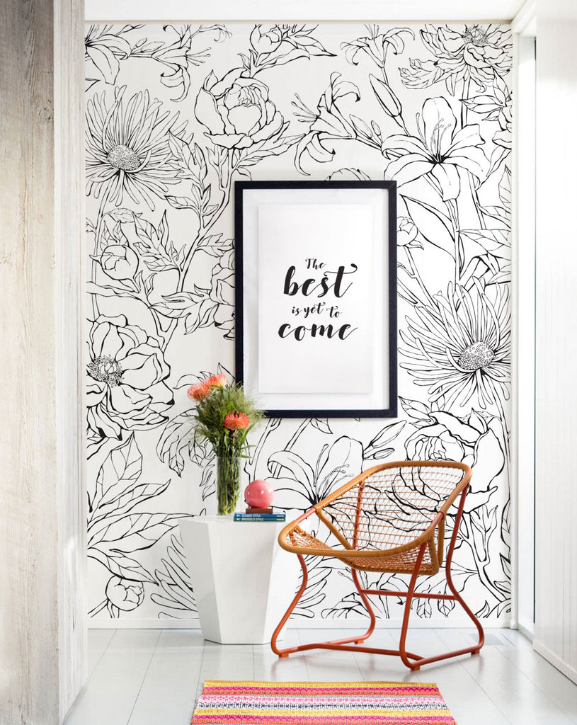 Spring Garden - Linocut Art Print – Minna May Design