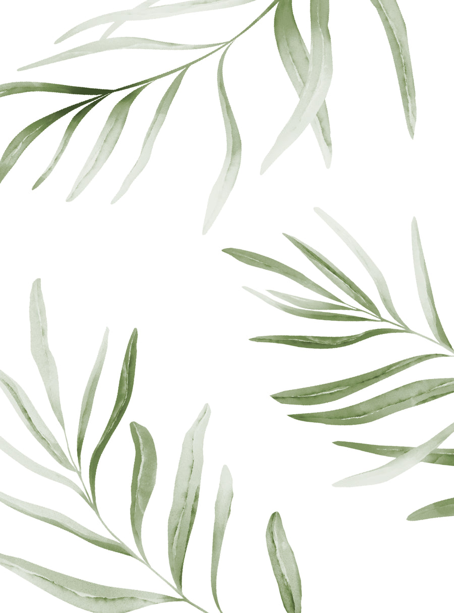 Lush and verdant palm leaves gently sway, evoking a sense of relaxation and tranquility. This serene, nature-inspired design brings the calming essence of a tropical paradise into any space. Top Sellers,Peel and Stick Wallpaper,Floral Wallpaper,Nature Wallpaper,Kids and Baby Nursery Wallpaper,All Products,Unpasted Wallpaper,Wallpaper and Murals,Dorm Room Ideas and Trends, W9250-Green-Sample-Vinyl, W9250-Green-Sample-Fabric, W9250-Green-Sample-Unpasted